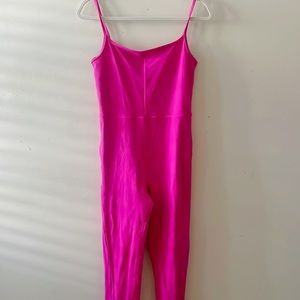 Artizia Wilfred Bodysuit Onesie Hot Pink